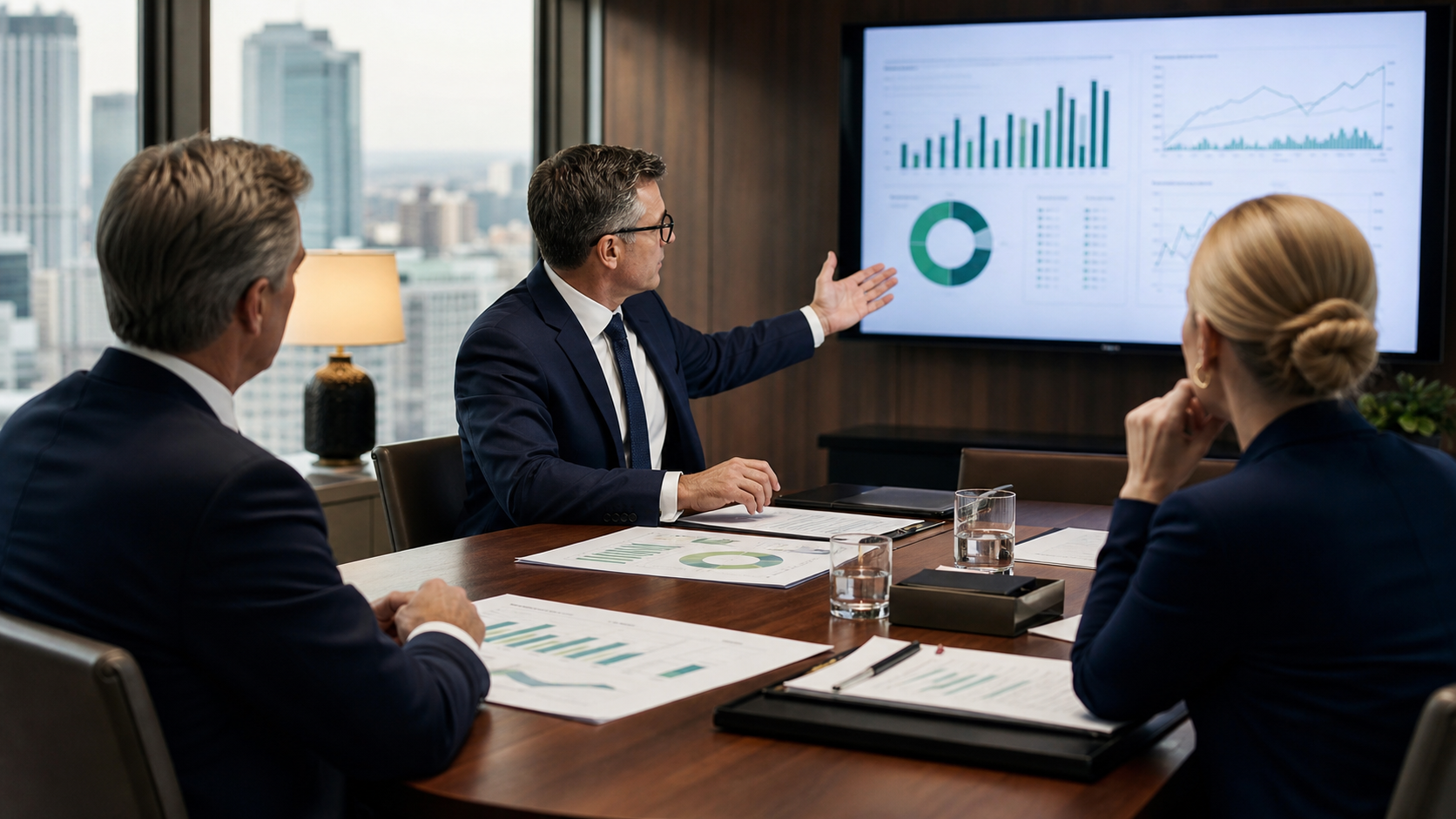 Investor advice session